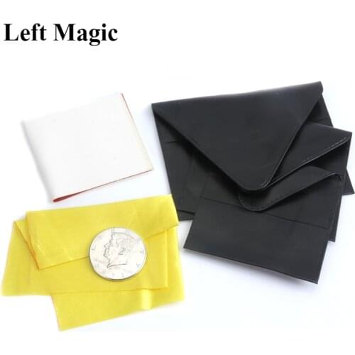 "1 Set Magic Wallet Lightning Wallet Andy Coin Wallet Purse Magic Tricks Props Close Up Appearing Magic Mentalism "