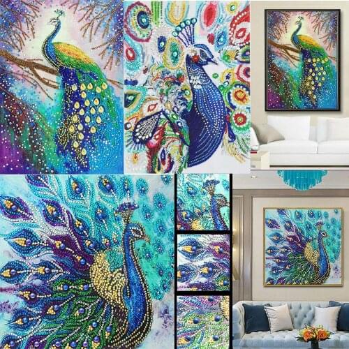 DIY Diamond Painting,Special Diamond accessories,Diamond Embroidery,Animal,Peacock,Part,Rhinestone,5D Diamond Mosaic,Decor