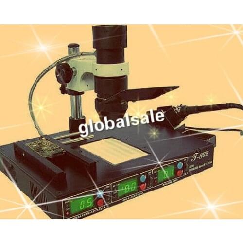 FREE SHIPPING KADA 862d++ 4 in 1 full auto IRDA Infrared soldering station BGA rework station