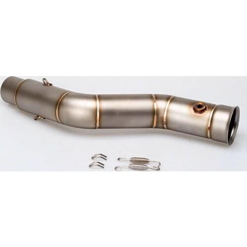 Motorcycle Exhaust Muffler Middle Link Pipe Exhaust System For Yamaha R1 2009 2010 2011 2012 2013 2014 YZF R1 Slip-on