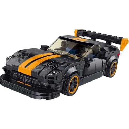 City Racing Car Speed Champions ACR Model Building Blocks DIY Vehicle Figures Bricks Kids Toy Classic Rally Super Racers Gift