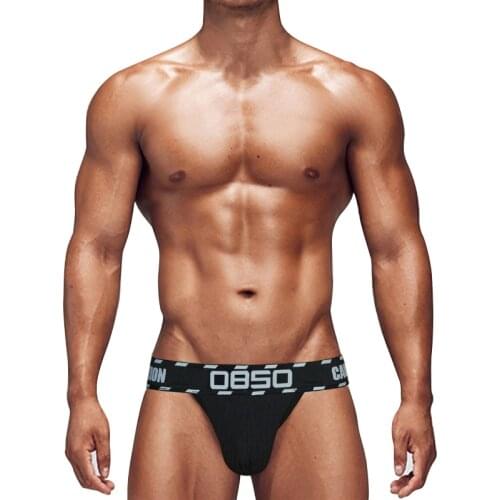 Fashion 0850 Brand Sexy Underwear Men Briefs Bikini High Fork Panties Cotton Man Underpants Breathable Soft Calcinha BS3105