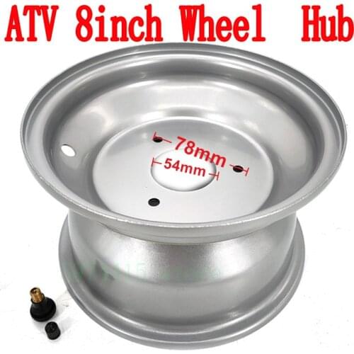 Lightning Shipping 8-inch Wheel Hub For19x7-8 Tire Go Kart Off-road Vehicle Atv Accessories 8-inch 3-hole Motorcycle Accessories