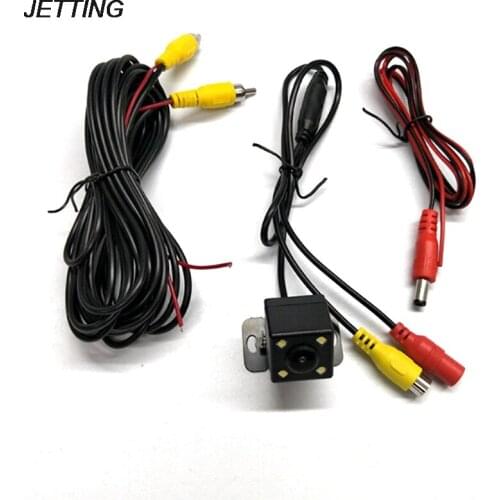 New 1pc Car 4.3'' LCD RearView Monitor Night Vision Reverse Image Waterproof LED Camera Car Monitors Accessories