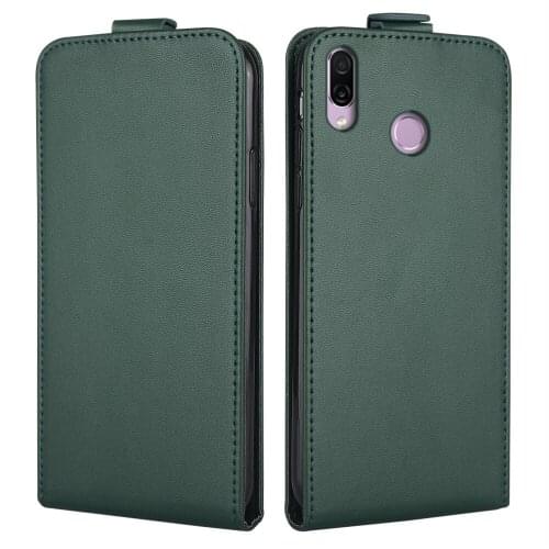 Flip Up and Down Leather Case for Huawei Honor Play Case COR-AL10 COR-TL10 6.4'' Vertical Cover for Honor Play Case Phone Bag