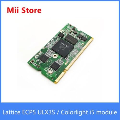 Lattice ECP5 FPGA RISC-V Development Board Colorlight i5 module LFE5U Open Source Toolchain