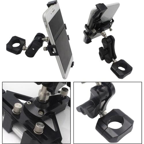 SEMSPEED Phone Stand Holder For SUZUKI AN 650 400 Burgman AN650/Z 2003-2019 2020 Motorcycle Accessories GPS Navigation Bracket