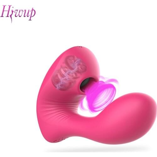 Sucking Vibrator Sex Toys For Women Waterproof Vibrating Sucker Oral Clitoris Stimulator Sex Suction Vibrator Female Adults