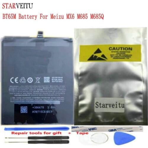 Аккумуляторы для телефонов Meizu MX6 STARVEITU China At AliExpress