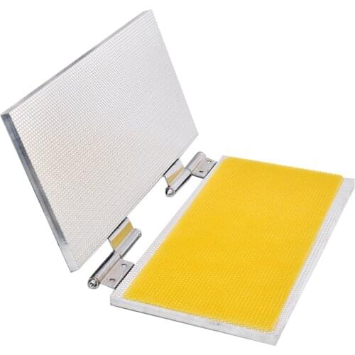 Beeswax Foundation Sheet Mold Machine Bee Wax Embossing Mold 5.4mm Cell Size Comb Foundation Press Tool for Beekeeping Supply