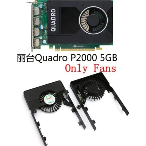 New Original for Quadro P2000 5GB MGT7012YB-W20 HF DC12V 0.43A Graphics Video Card cooling fan