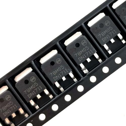 50pcs/lot Large chip | domestic 78M05 5V TO-252 voltage stabilizing IC 7805 L78M05CDT