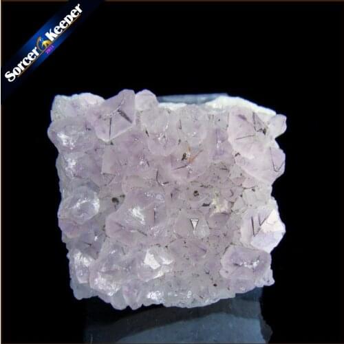 79 g Natural Stone Purple Raw Amethysts Druzy Drusy Elestial Skeletal Quartz Crystal Cluster Specimen Fit Jewelry Making KS527