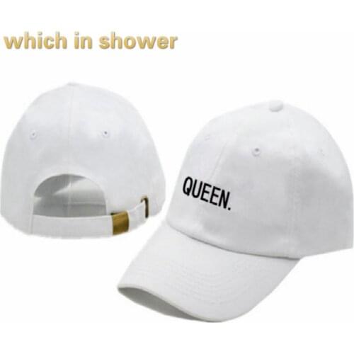 King Queen Baseball Cap Cotton Embroidery Men Dad Hat Hip Hop Vintage Snapback Trucker Cap Female Trending Cap Drop Shipping