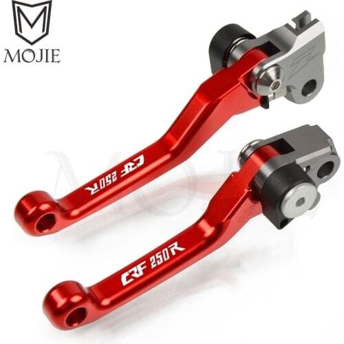 For HONDA CRF250R CRF 250 R 250R CRF250 R 2004-2006 2007-2018 Motocross CNC Pivot Brake Clutch Levers Dirt Bike Motorbike