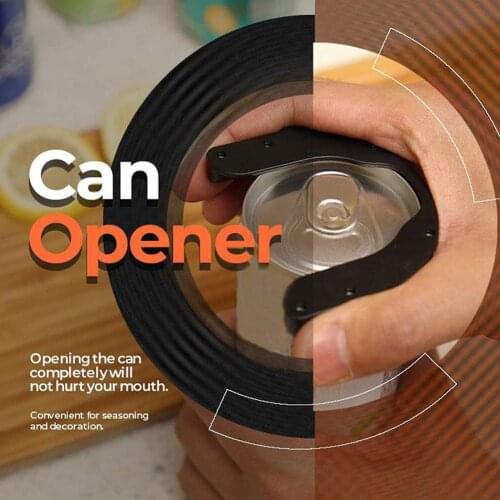 Can Opener Handheld Sharp ABS Soda Top Opener for Kitchen