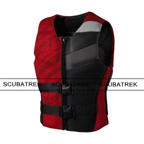 Float swimsuit adult life vest neoprene floating vest swim life jacket surfing vests waterski inflatable water sailing jacket