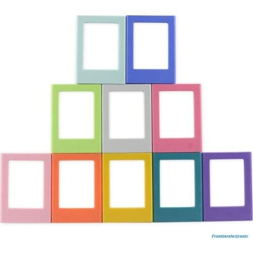 Mini Colorful DIY Magnetic Photo Frame Fridge Refrigerator Magnet Picture Frame for Holding 3 Inch Photos