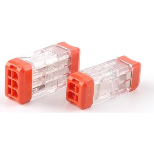 Mini Quick Wire Connector 2/3pin Docking Universal Compact Electrical led light Connectors Push-in Butt Conductor Terminal Block