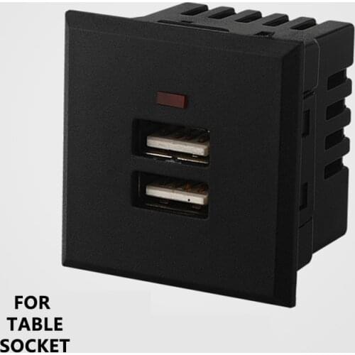 USB module for table socket and electric socket replacement