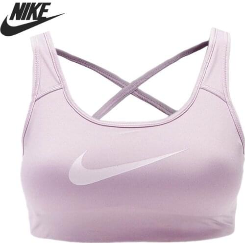 Original New Arrival NIKE AS W NK DF SWSH ICNCLSH ST BRA Womens Sports Bras Sportswear