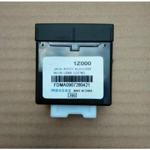 Original AUX USB Adapter for KIA Hyundai I30 Accent Solaris USB Reader IPod Port 961201R000RY/96120-1Z000 JACK ASSY