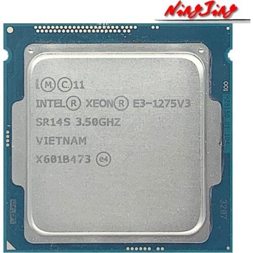 Intel Xeon E3-1275 v3 E3 1275 v3 3.5 GHz Quad-Core Eight-Thread CPU Processor 84W L3=8M LGA 1150