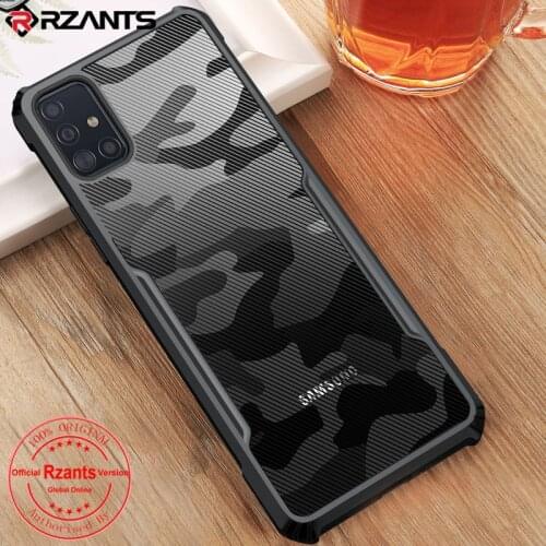 Rzants for Samsung Galaxy M51 M01 M31S M31 M30S M21 Case Camouflage Airbag pumper Shockproof Casing Phone Shell Funda Soft Cover