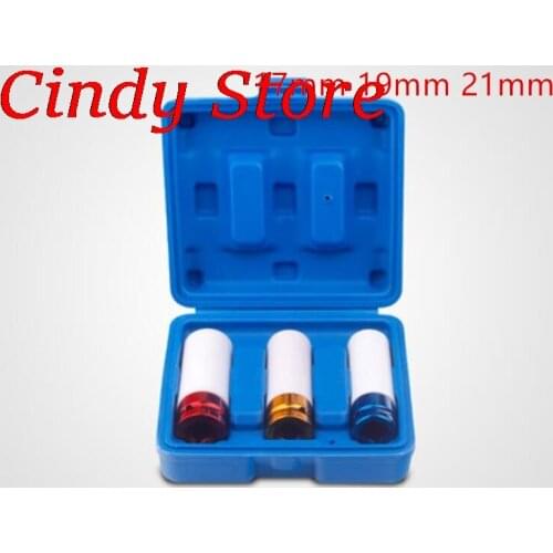 Remove the tire protection sleeve head 15/17/19/21/22/23/24/27 air gun extended electric wrench repair tool set