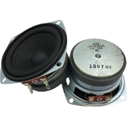 SOTAMIA 2Pcs 3 Inch Full Range Sound Speaker 4 Ohm 6Ohm 10W Audio Speaker Home Theater Loudspeaker DIY Power Amplifiers