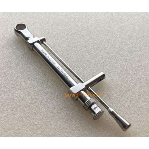 Dental Implant Wrench Ratchet Abutment Screw Driver Hand Hex Key Round Head 10-70NCM