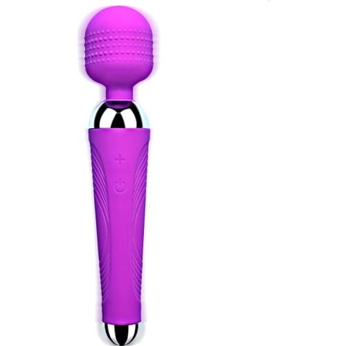 Rechargeable Magic Wand AV Vibrator Sex Toys For Woman Clitoris Stimulator Sex Toys For Adults G Spot Vibrating Dildo For Woman