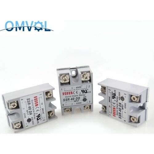 MANUFACTURER SSR-40DA solid state relay,40A single phase ssr FOTEK SSR-40AA SSR-40DD