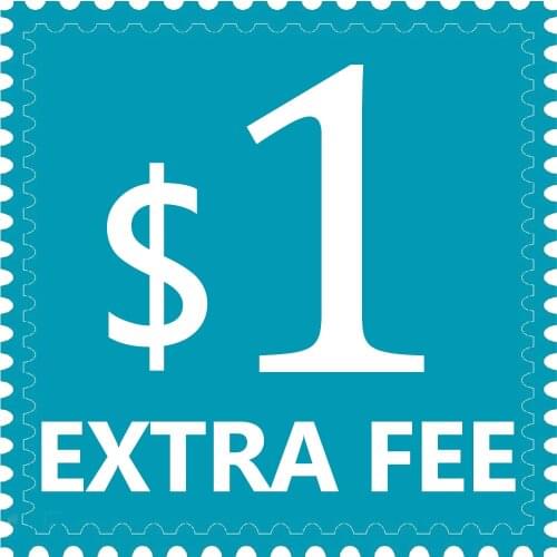 1$ USD The Additional Extra Fee For Your Order or for Add Money Buy Other Products