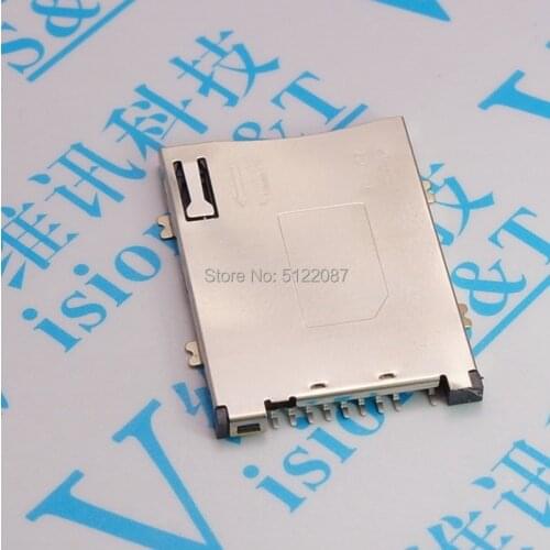 10PCS/LOT SIM 8 +1 self-ejection column 9P phone deck Connector