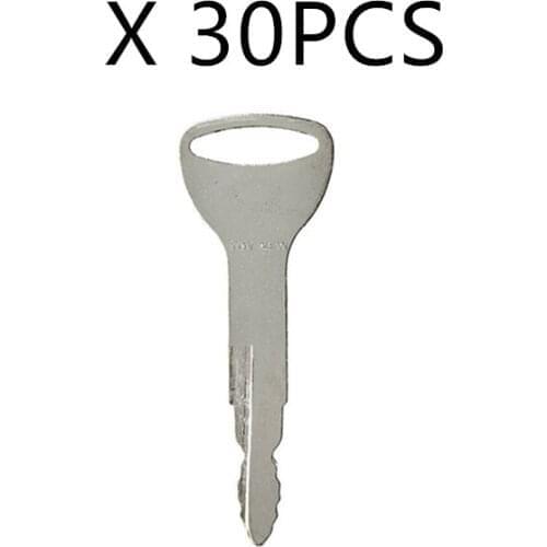 30 Pcs Toynew Ignition key For Toyota Forklift Equipment replacement For Key A62597 Free Shipping