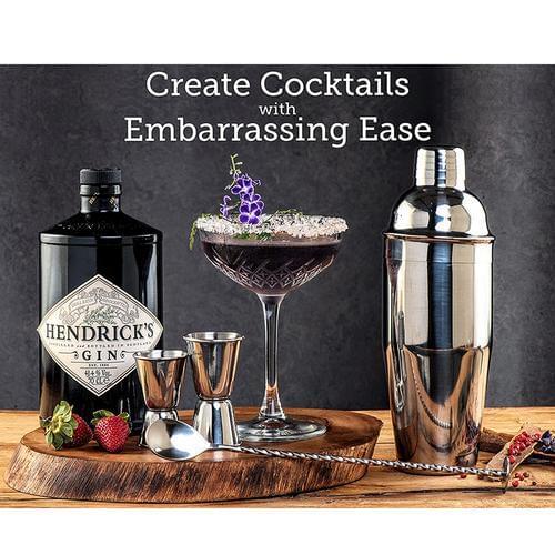 550/750ml New style Stainless Steel cocktail shaker set with ice bag hot wine glass set cocktail bar tool set