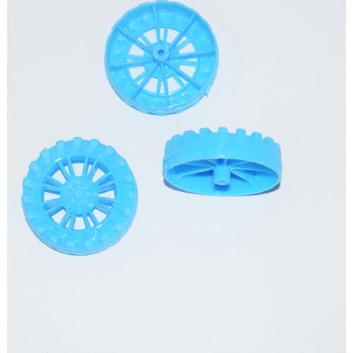 8/80pcs 2x35mm Plastic Wheel yuanmbm Building blocks rc car wheel Toy Accessories Technology Model Part/baby toys hb352ah