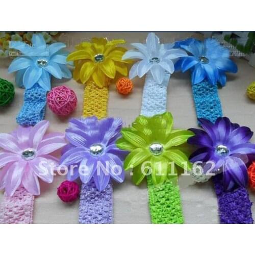 840pcs lily flower hair Childrens hair adorn flower child hair girls hair high quality politeness