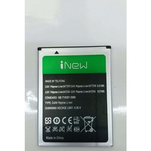 AZK New 2450mAh High Quality DKT415673PLV Battery for INEW L1 Cell Phones battery Replacement