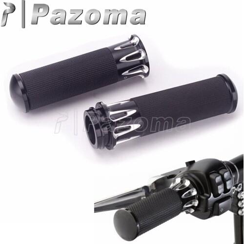 Aluminum Motorcycle Grips 1" 25mm Handle Bar Hand Grip For Harley Dyna Softail Touring LiveWire FXDLS FLSTSE FLSTNSE FXSBSE FXSE