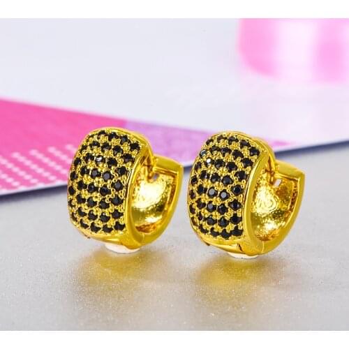 Auzze king Women's Gold Earrings