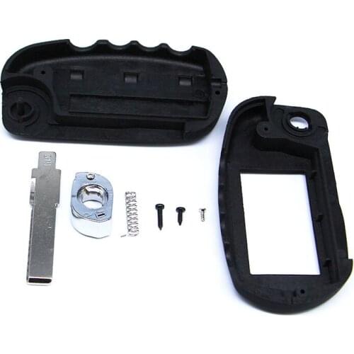 New arrival switchblade key case for Scher Khan magicar 5 uncut blade fob case cover M5 folding car flip remote