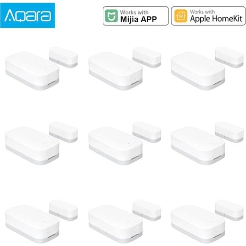 Xiaomi Aqara Window Sensor Zigbee Wireless Connection Xiaomi Mijia Smart Home Alarm Security Work For Mi Home APP Apple Homekit