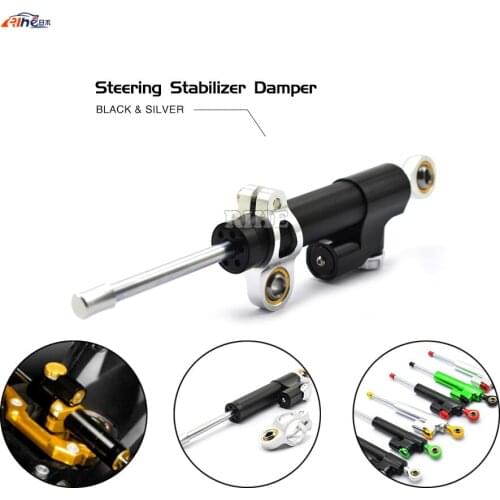 For Kawasaki Z1000 Z800 Z750 Motorcycle CNC Damper Steering Stabilizer Linear Reversed Safety Control for Victory yamaha