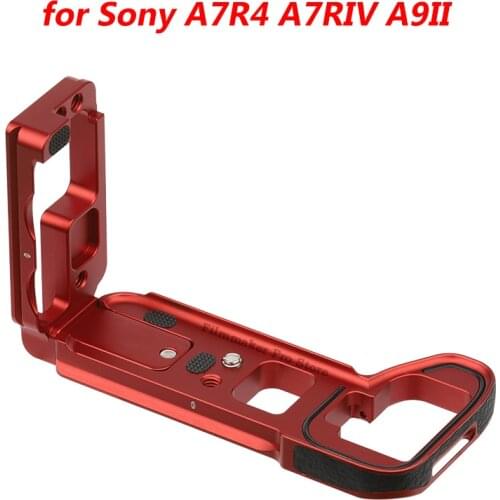 GABALE L Shape Plate Quick Release Plate Base Plate Bracket Camera Hand Grip for Sony A7R4 A7RIV A9II Cameras