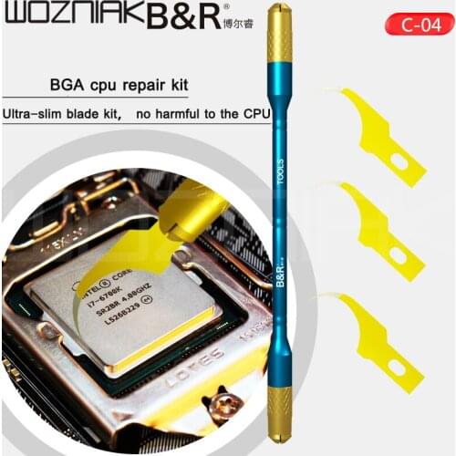 CPU Repair Knife A8 A9 A10 A11A12 A13 Motherboard Burin To Remove Phone ic Knifes For iPhone Ic Chip Repair Thin Blade Tools