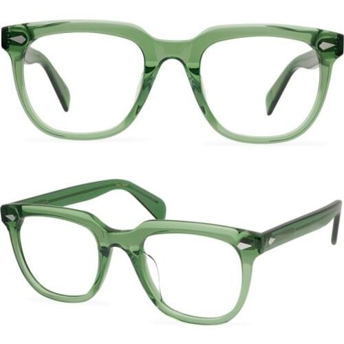 Designer style large square frame retro myopia glasses frame unisex glasses