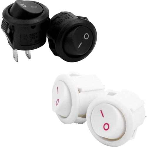 On/Off Self Latching Press Buttons Rocker Switch Toggle for Car Auto Boat