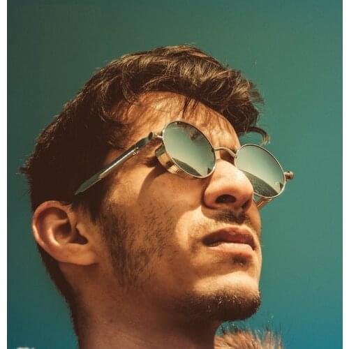 Steampunk Round Sunglasses Men Retro Sun Glasses For Women Vintage Style Eyeglasses Luxury Brand Lunettes De Soleil Femme Oculos